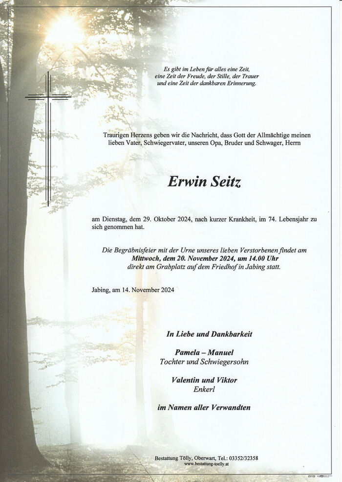 Parte Erwin Seitz