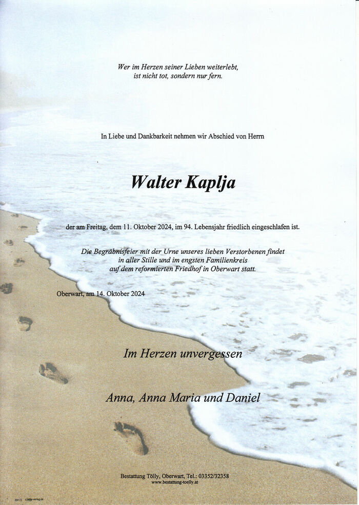 Parte Walter Kaplja