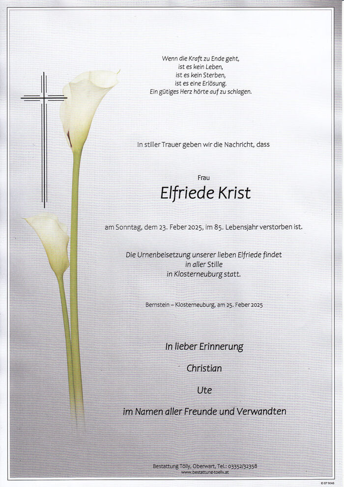 Parte Elfriede Krist