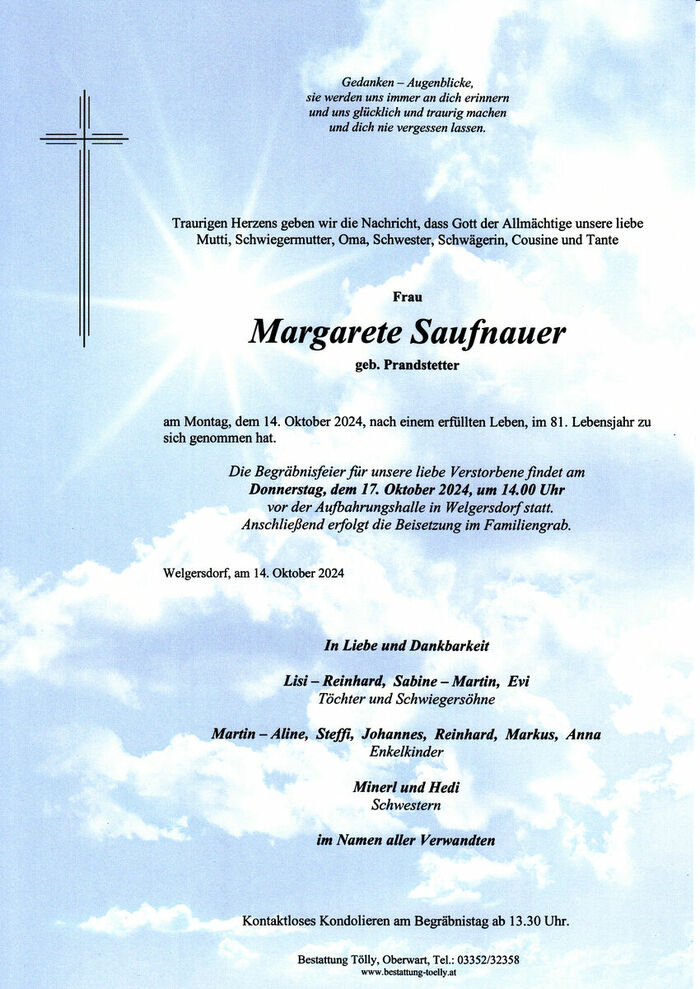 Parte Margarete Saufnauer