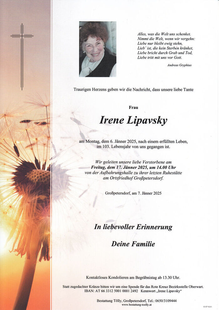 Parte Irene Lipavsky