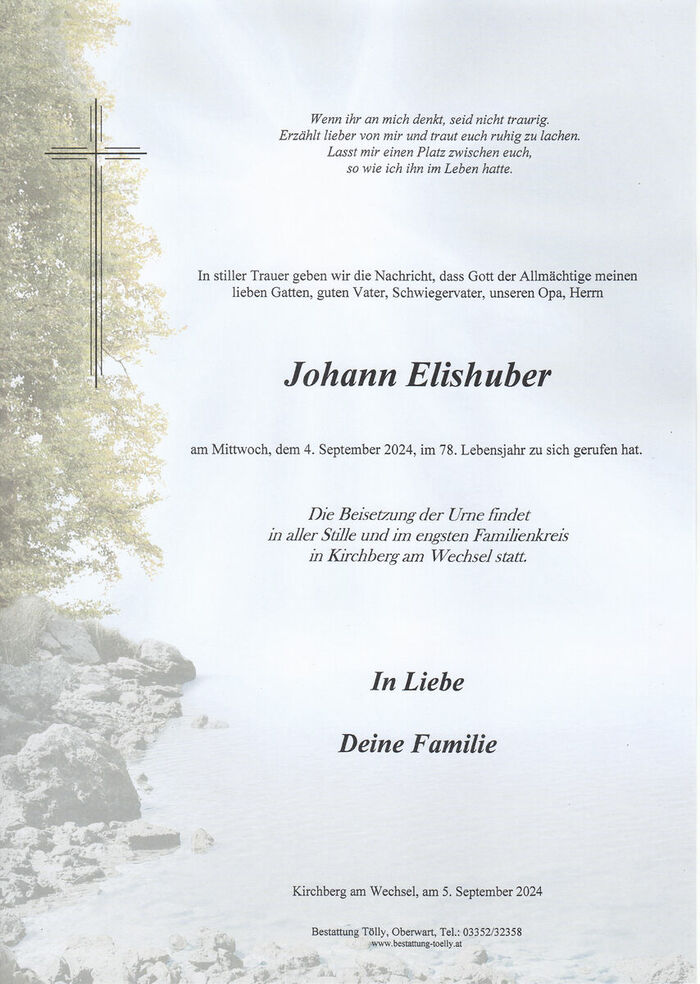 Parte Johann Elishuber