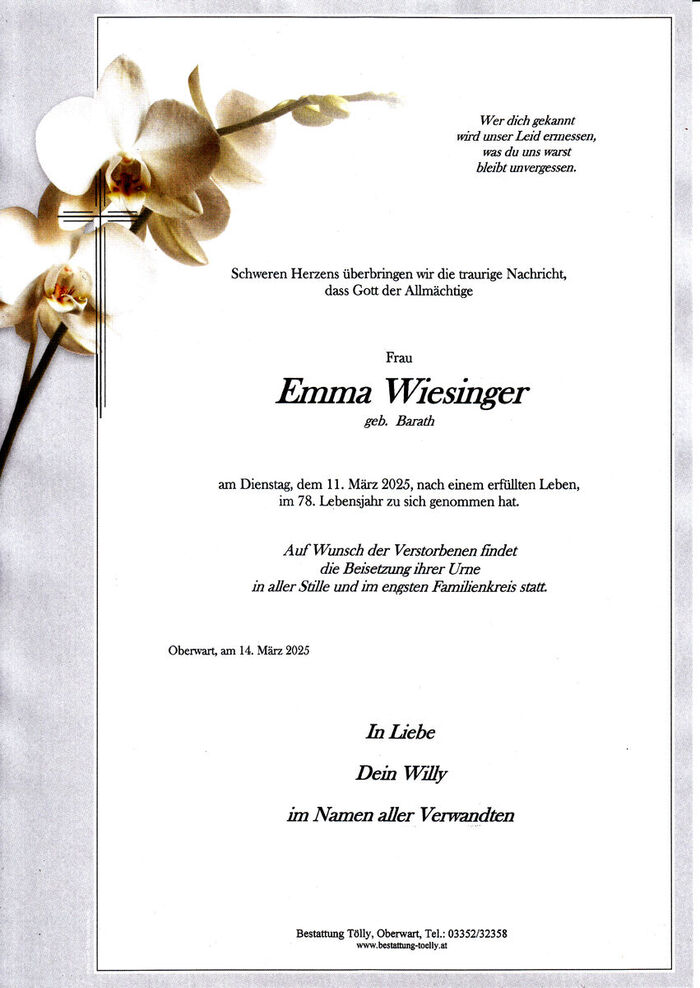 Parte Emma Wiesinger